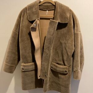 Free People Faux Fur Coat